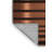 Machine Washable Horizontal Stripes Brown Area Rug-1605887428