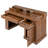 55" Farmhouse Office Desk with Storage Cabinet & Charging Station-63287333