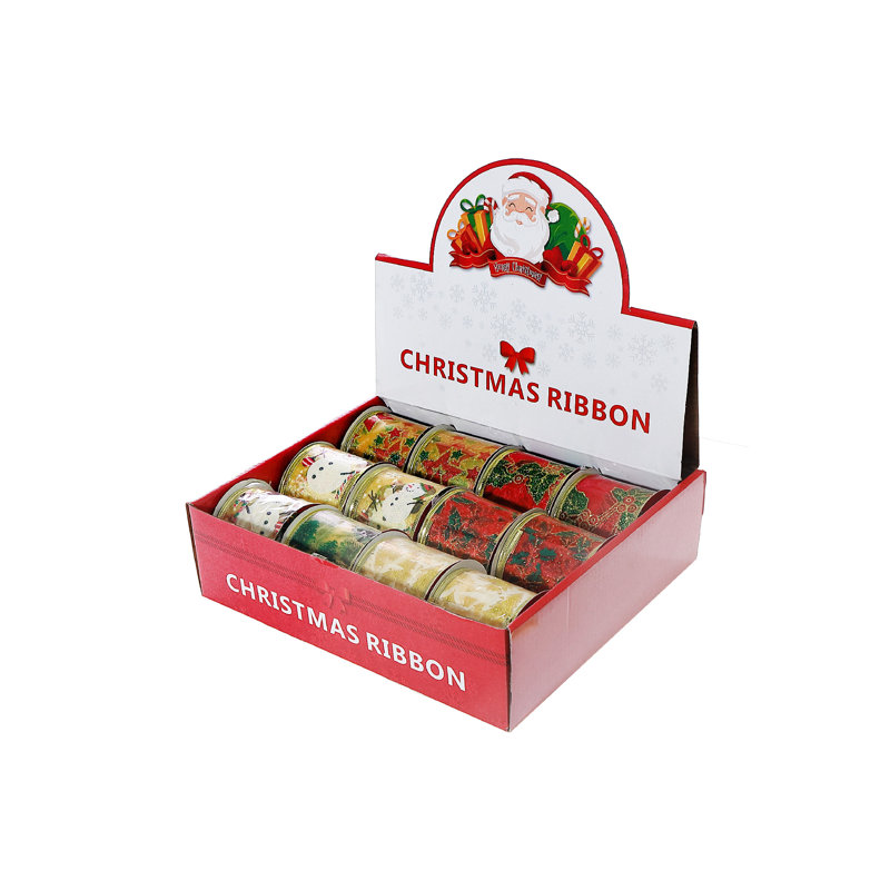 Assorted Ribbons (2.5" X 3 Y) (12/Pdq) - Set Of 12