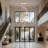 15-Light Modern LED Globe Gold Staircase Chandelier with Adjustable Height