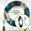 Miroir mural en marbre Pacer Green and Gold Mysterious Marble II-443622939