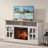 58" Fireplace TV Stand