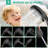 Matte Black 10" Filtered Dual Shower Head System With Adjustable Extension Arm-125373099