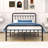 Assunta Metal Platform Bed with Headboard-794205386