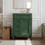 Meuble-lavabo 24 po avec lavabo supérieur, meuble-lavabo moderne avec 2 tiroirs et un tiroir basculant, meuble-lavabo simple-129888577