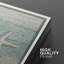 «Turquoise Seashell Coral Coastal», impression sur toile encadrée, impression sur toile, 2 pièces-131583125-131583127