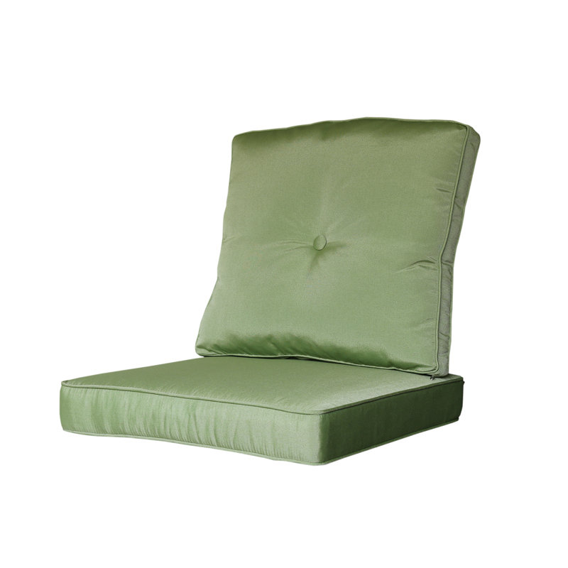 Outdoor 4'' Seat / Back Cushion, Cilantro