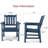 6 - Person Outdoor Bench & Garden Chair Set,hips 5-piece Patio Furniture Group-697837726