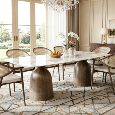 Grande table de salle à manger Amberly