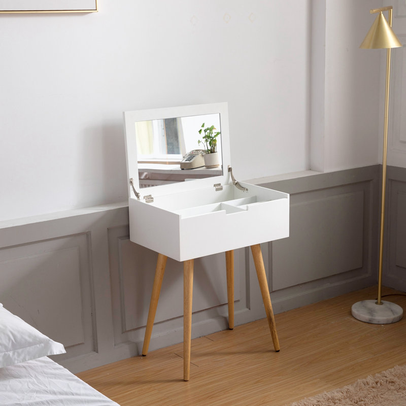 Commode 1 tiroir avec miroir