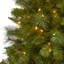 Arbre de Noël artificiel épinette vert avec lumières claires/blanches-980478779