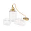 1 - Light Brass Pendant