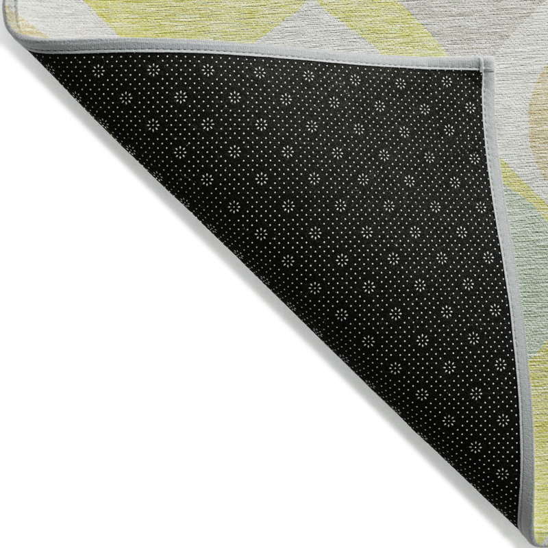 Tapis intérieur lavable vert menthe 10 'x 14' Ogee