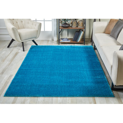 Whitehurst Solid Colour Shag 120cm X 170cm Indoor / Outdoor Area Rug