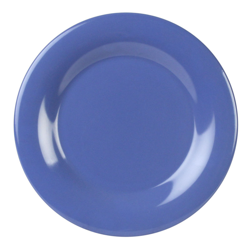 Assiette à pain et beurre 6,5 po large rim Mayesville, Mauve