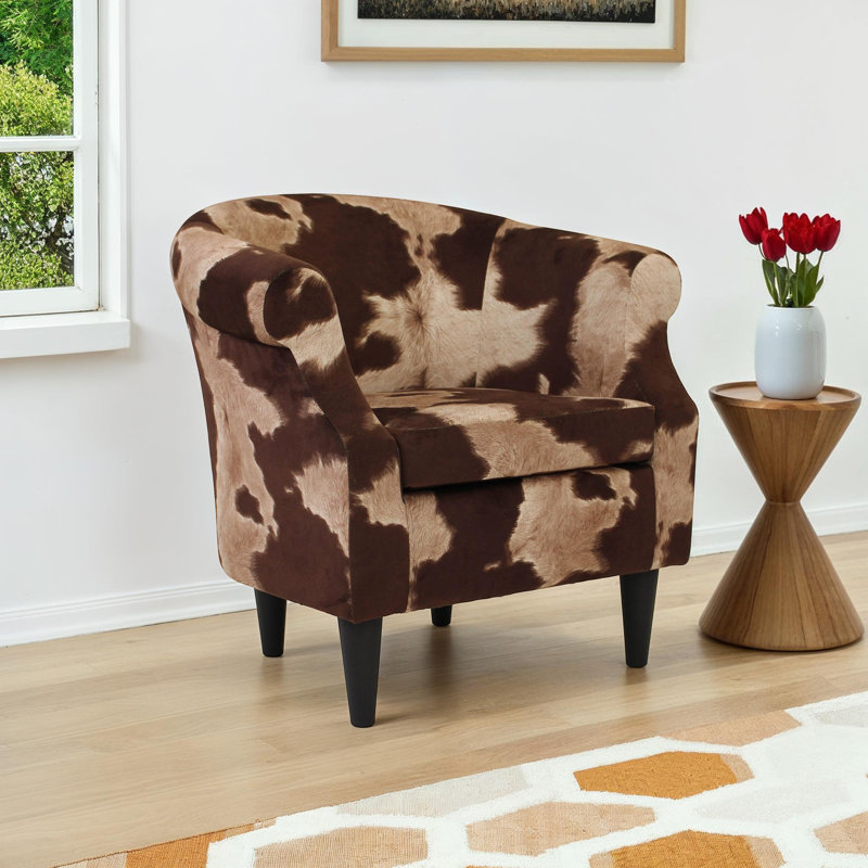 Fauteuil demi-tonneau en polyester de 30,5 po de largeur Notasulga