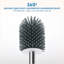 Janyce Wall-Mounted Toilet Brush and Holder