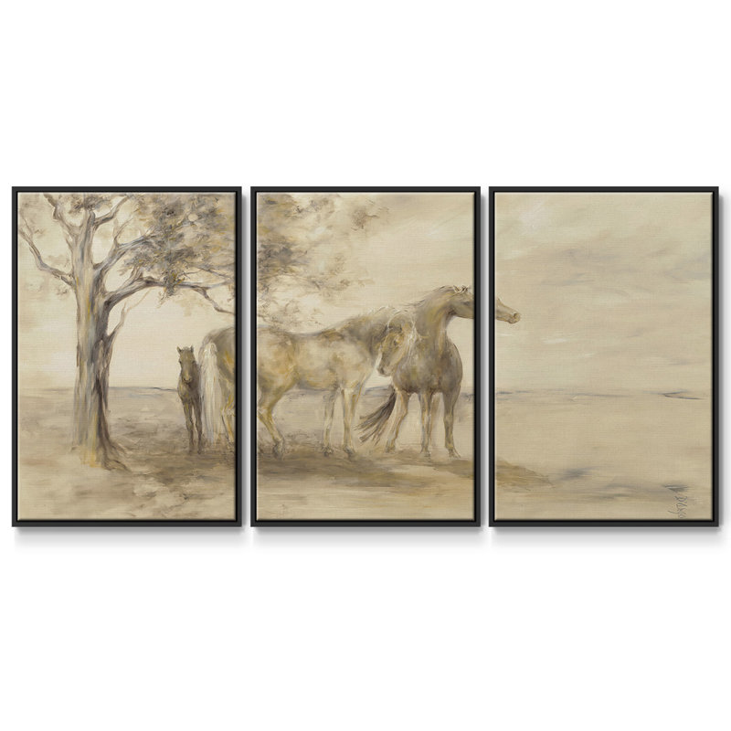 Arbre familial 3 pièces, Noir, H 24 po x l 48 po x P 2 po