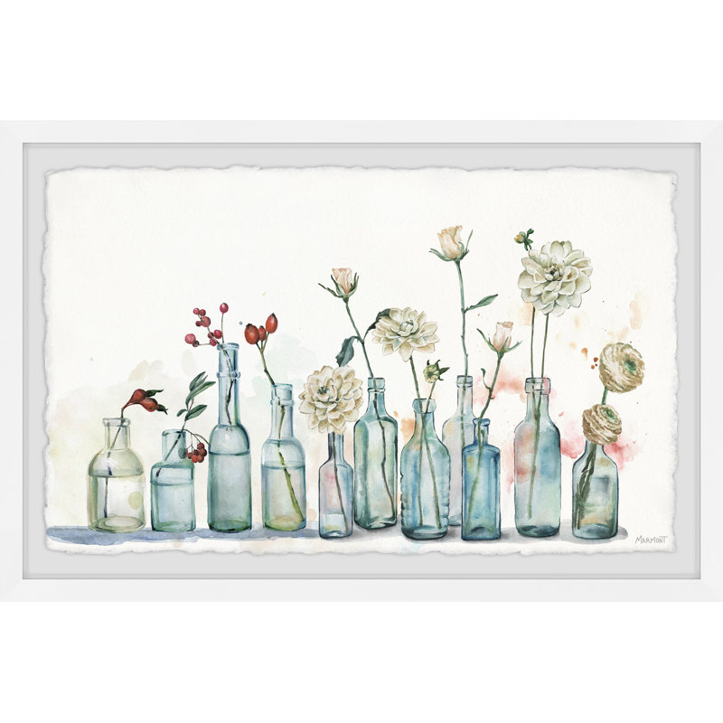 Assorted Flowers - Single Picture Frame Painting, 41 cm H x 61 cm W