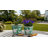 Ceramic Planter Set With Embossed Floral Design – Indoor Planter And Outdoor Planter Decor For Patio, Porch, Or Balcony – Decorative Planters And Flower Pots For Home Styling – Set of 2, 12", Green-961599968
