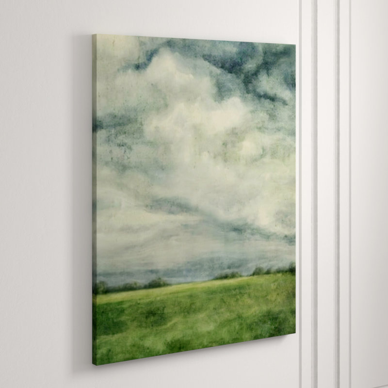 Blurred Painting by D’Alessandro Léon, Image Brush Gel, 70" H x 54" W