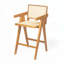 Tabouret de bar avec siège canne-1244445240