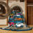 Machine Washable Transportation Black Area Rug-1605635242
