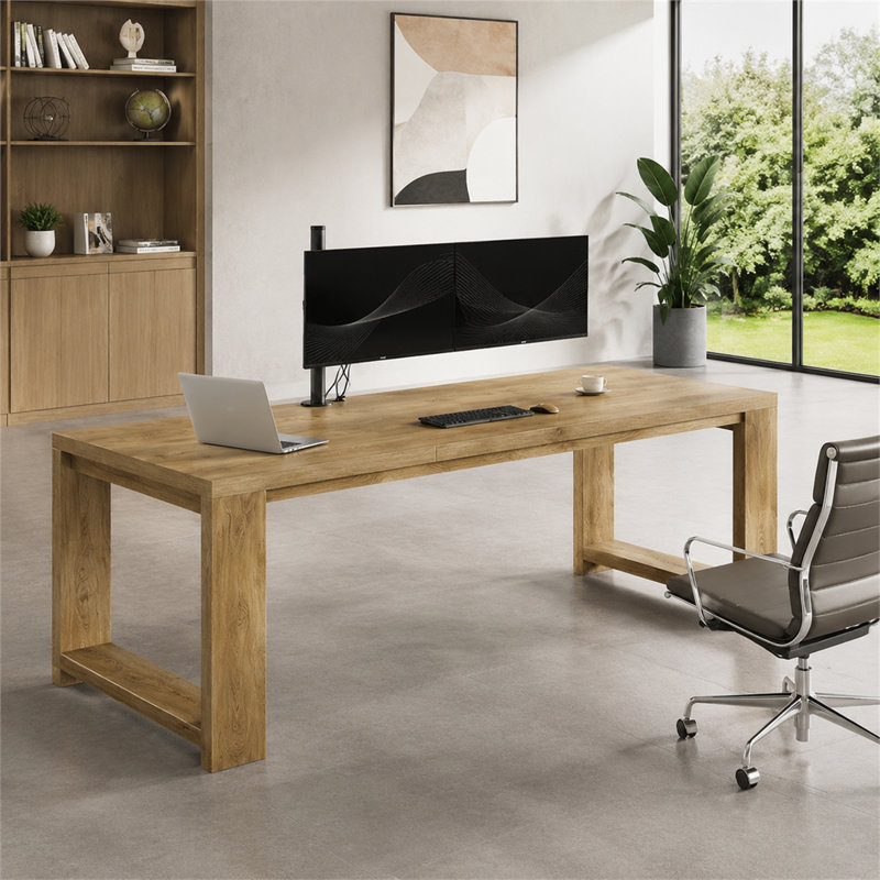 Bureau d'ordinateur pour deux personnes, table de conférence