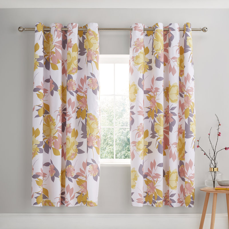 Elina Eyelet Room Darkening Curtain