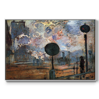 «Out the station Saint», reproduction sur toile