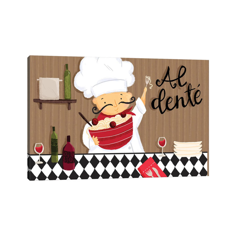 «Bon Appetit III» par Jessica Weible, impression sur toile tendue, H 18 po x l 26 po x P 1,5 po