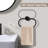 7-Piece Stainless Steel Bathroom Hardware Set - Wall Mounted Towel Bar, Toilet Paper Holder, Towel Ring And 4 Robe Hooks - Durable Rust-Resistant Design For Modern Bathrooms-114389626