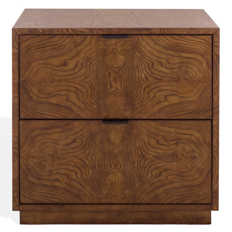Table de chevet 2 tiroirs Frankie Burl