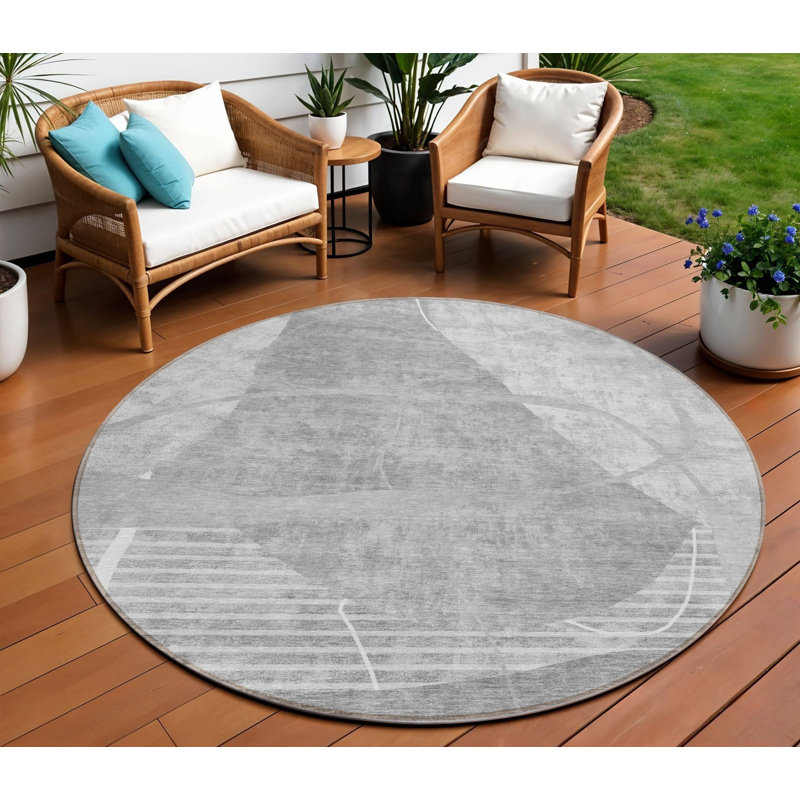 Tapis rond 8 po