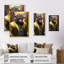 «Monkey Gangster in NYC II», impression sur toile-1216239322-1216239301