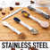 Zulay Kitchen 8 -Piece Stainless Steel Measuring Spoon Set