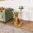 Glass Top End Table-97779115