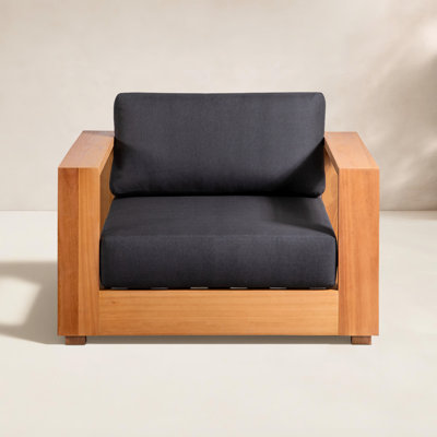 Leon Eucalyptus Patio Lounge Chair