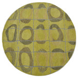 Hand Knotted Wool Geometric Area Rug