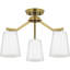Lustre classique / traditionnel 3 lumières Shanka-88566771