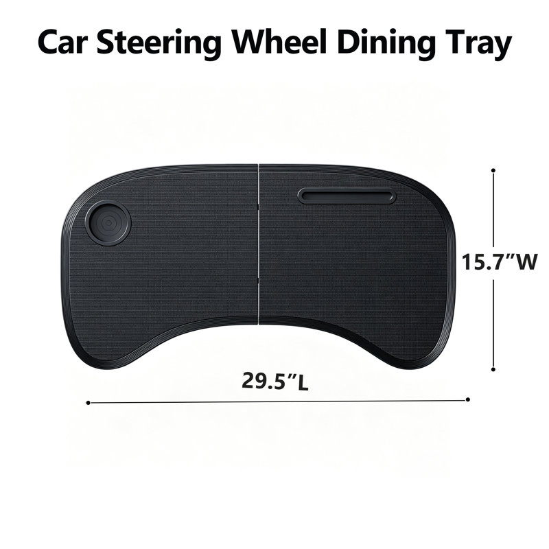 Table de siège avant pliable de voiture, table de plateau multifonctionnelle portable pour manger, travailler et ranger les voyages