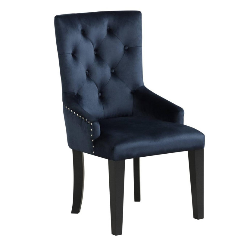 Fauteuil d'appoint en velours