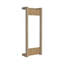 Porte-serviettes mural avec tablette et barre de suspension Arlington