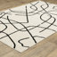 Tapis beige / noir Colesen-116003373