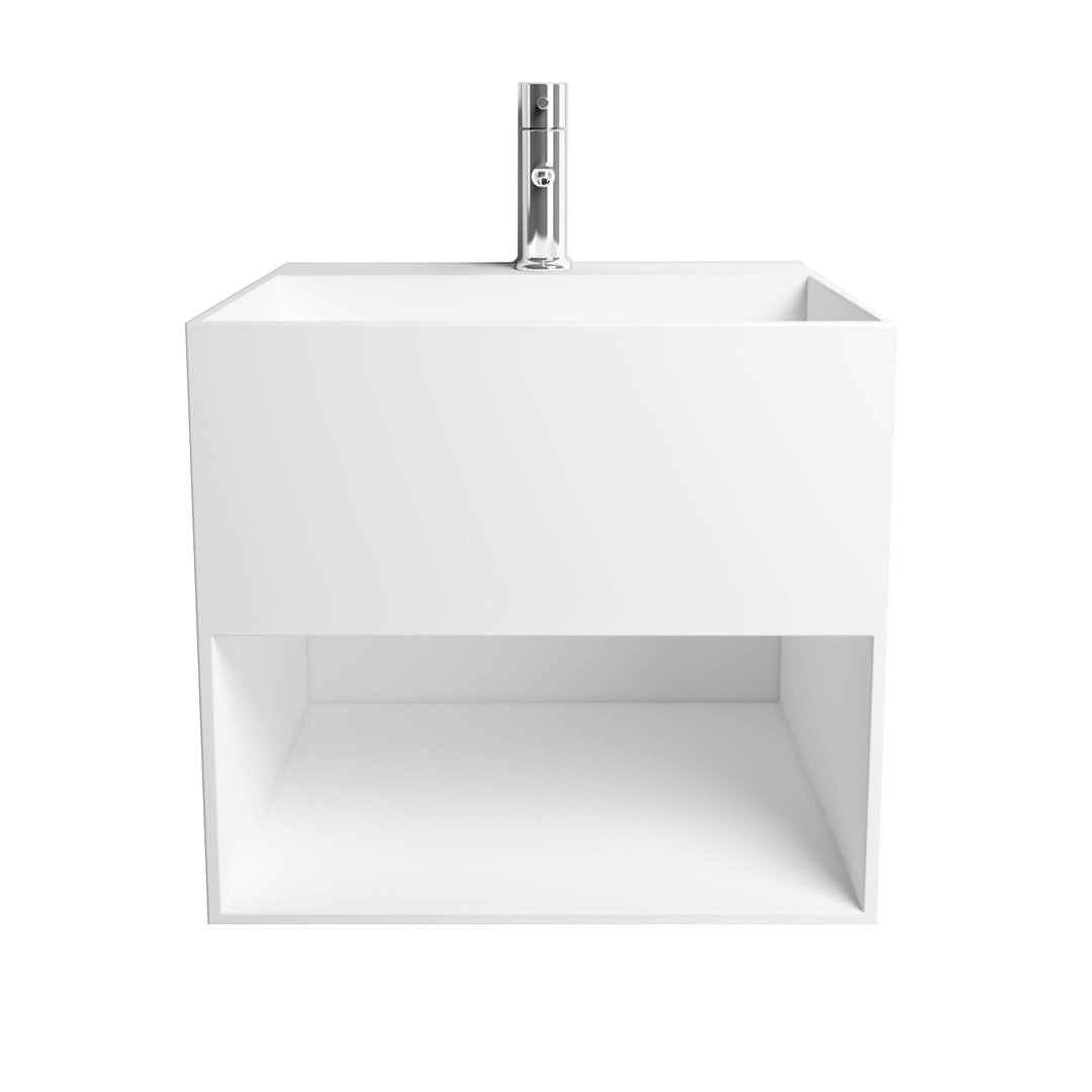 Atwell 21.62'' Single Bathroom Vanity with Solid Surface Top Orren Ellis