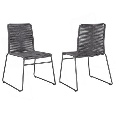 Chaise d'appoint empilable Jerome