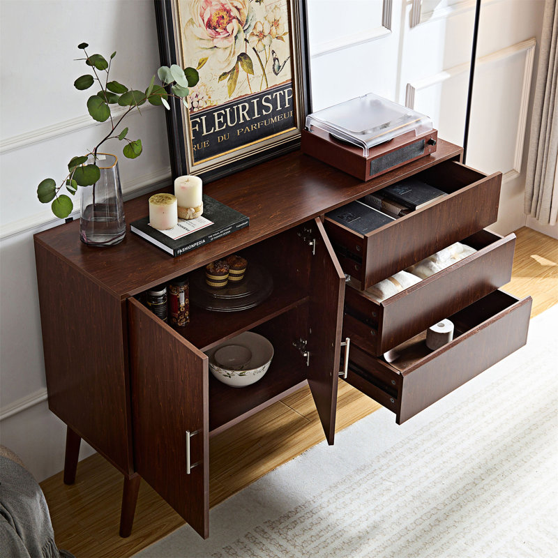 Sideboard Buffet Console Table with Drawers