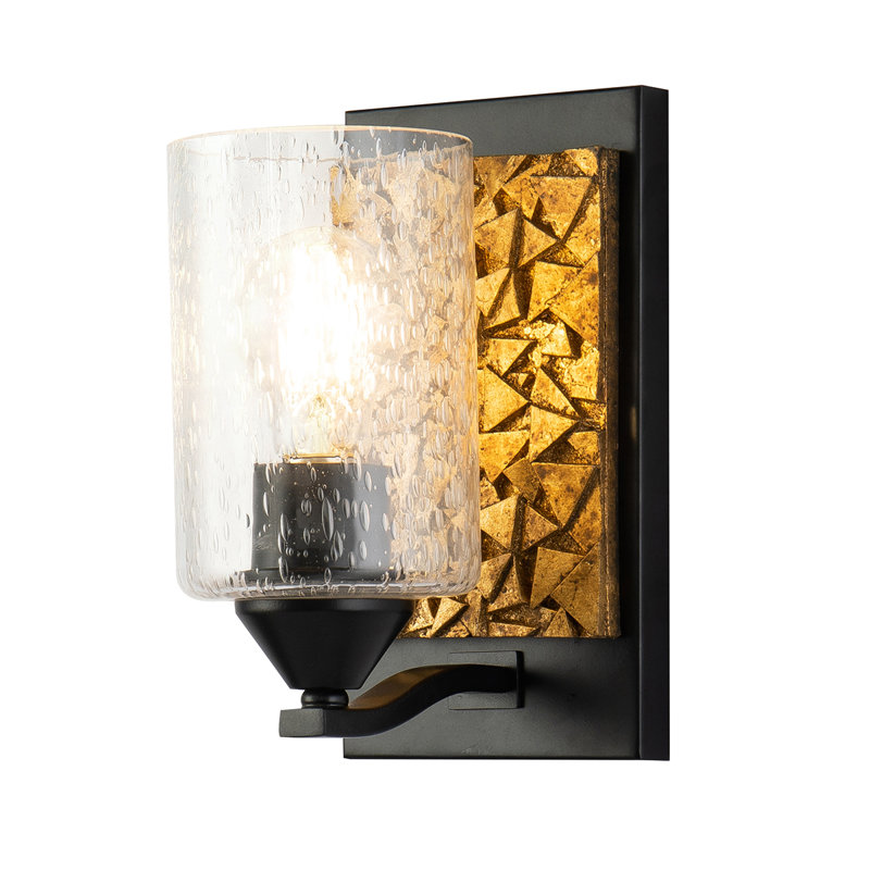 Meuble-lavabo 1 lumière Faubourg Bocage, Bronze foncé / Or