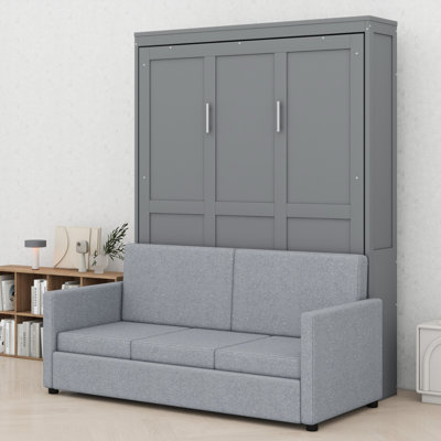 Contemporary Murphy Wall Bed with Sofa