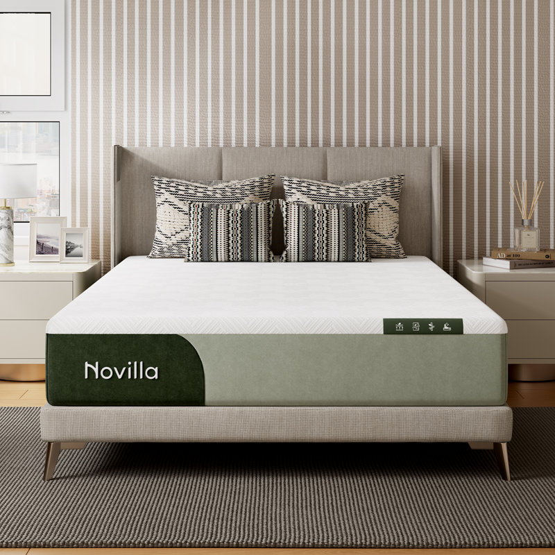 12'' Gel Memory Foam Mattress, Queen, 12